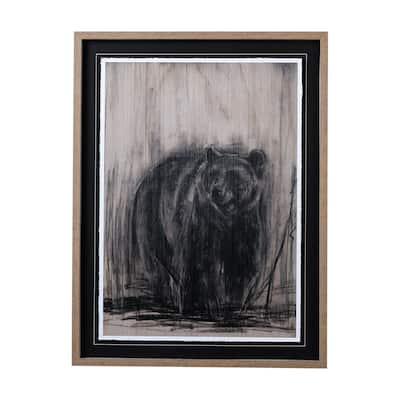 Bear & Moose II Framed Art Print