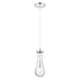 Option Clear Shade / Polished Nickel