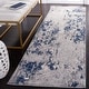 preview thumbnail 2 of 34, SAFAVIEH Meadow Matthissa Modern Abstract Rug 2'7" x 8' Runner - Grey/Blue - Runner