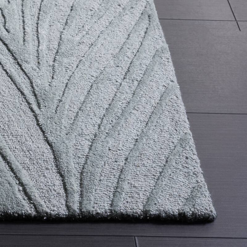 SAFAVIEH Handmade Glamour Fortunata Contemporary Wool Rug