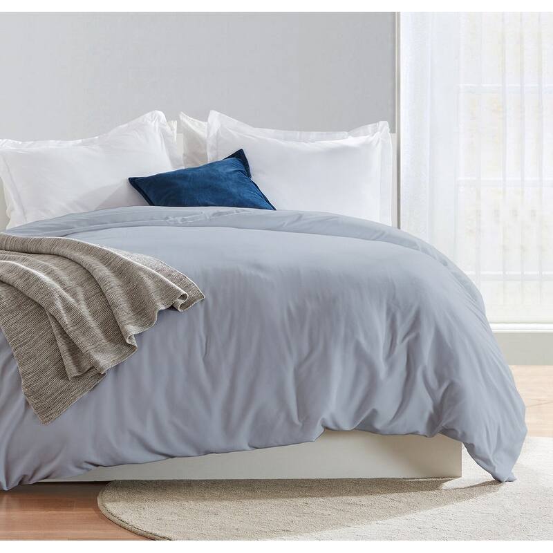 GOTS & OEKO-TEX Certified Organic Cotton Duvet Cover 300TC Sateen Weave