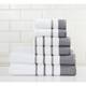 Luxurious Cotton Decorative Stripe Towel Set
