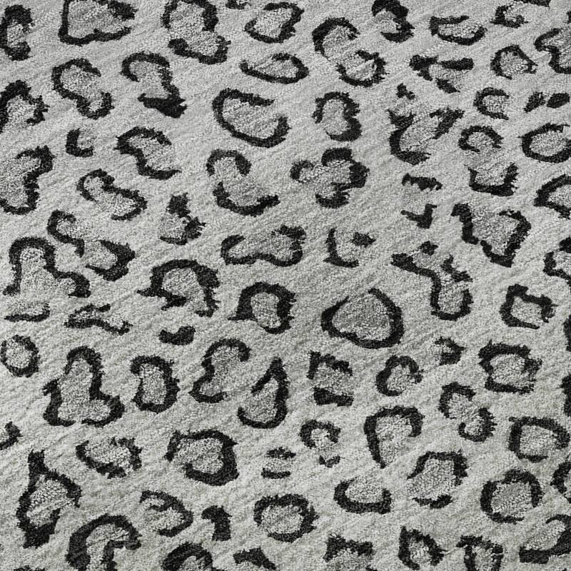 Premium Washable Super Soft Animal Print Border Mayfield Rug