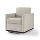 preview thumbnail 152 of 154, Set of 2 Modern Swivel Accent Armchairs Upholstered Arm Chairs