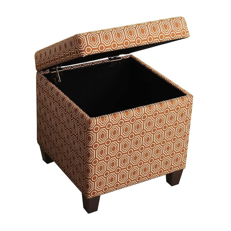 Porch & Den Dracena Fashion Storage Cube Ottoman