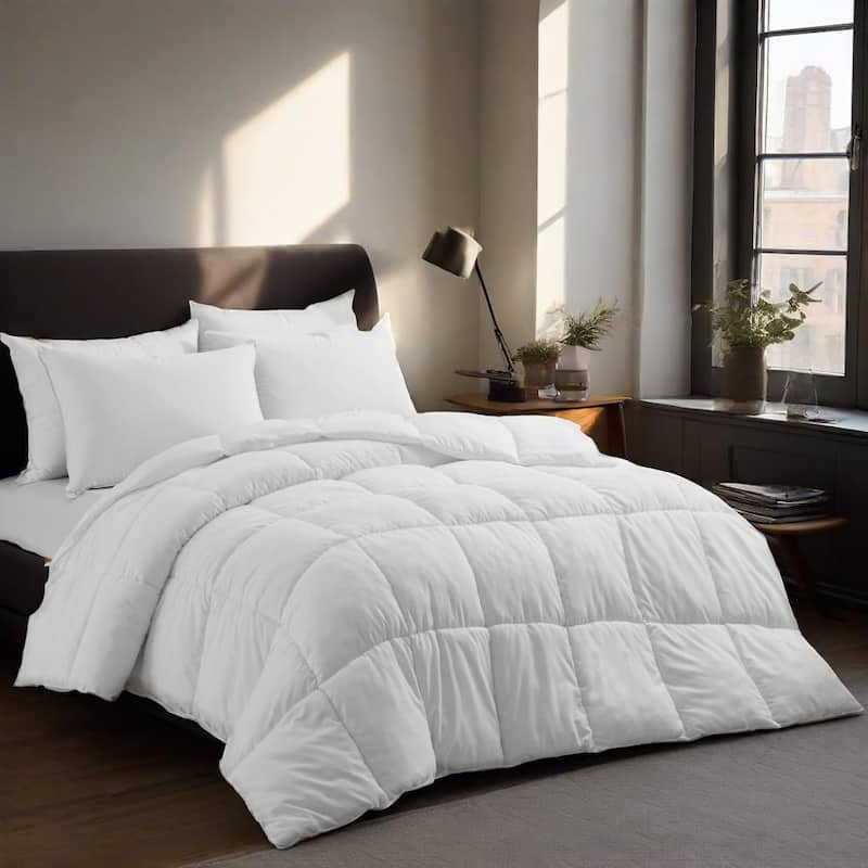Lightweight Summer Down Alternative Comforter Duvet Insert