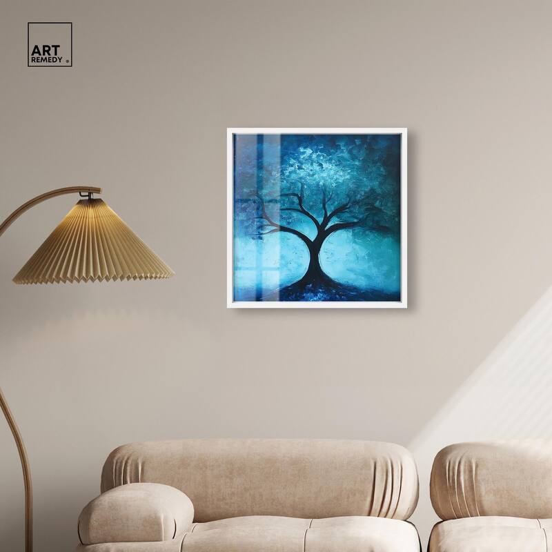 Tree of Opposites III Shadowbox by Art Remedy
