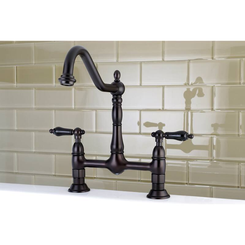 Kingston Brass Duchess 1.8 GPM Bridge Kitchen Faucet