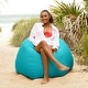 preview thumbnail 15 of 55, Jaxx Kiss Outdoor Patio Bean Bag Chair Cancun