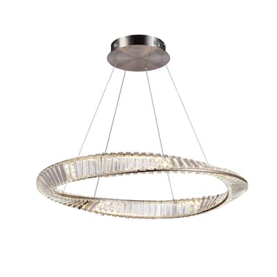 Stella 50W LED Pendant Satin Nickel - Satin Nickel
