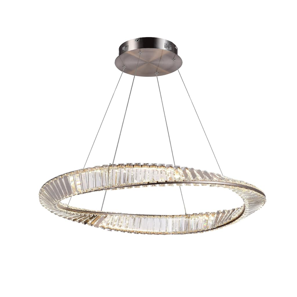 Stella 50W LED Pendant Satin Nickel - Satin Nickel