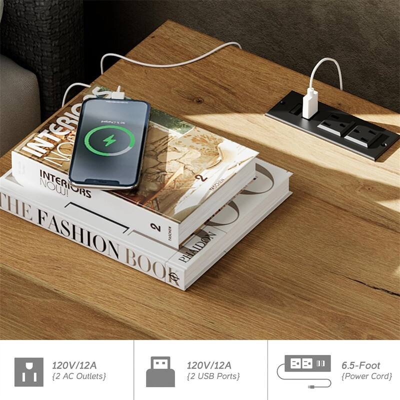Nightstands with Charging Station