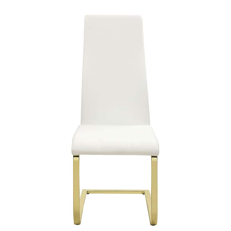 Montclair White Upholstered Dining Side Chair (Set of 4)
