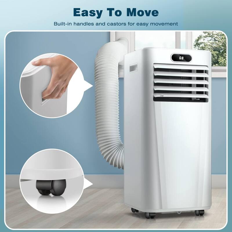 10,000 BTU Portable Air Conditioners 11"D x 11"W x 27"H On Sale
