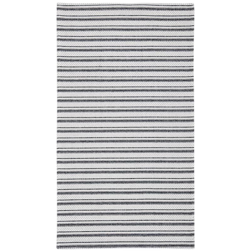 Martha Stewart by SAFAVIEH Unnie Stripe Cotton Rug