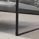 preview thumbnail 7 of 22, Homy Lin Living Room, Office or The Reception Area PVC Leather Accent arm Chair with Extra Thick Padded backrest