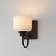 preview thumbnail 8 of 8, Maxim 21491WT Bisque 10" Tall 1 Light Wall Sconce