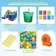 preview thumbnail 10 of 8, Gymax Inflatable Bounce House 5-in-1 Inflatable Bouncer Indoor&Outdoor