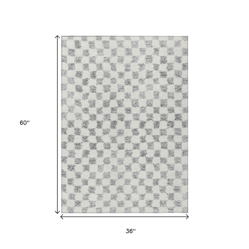 HomeRoots Geometric Transitional Rectangle Outdoor Rug