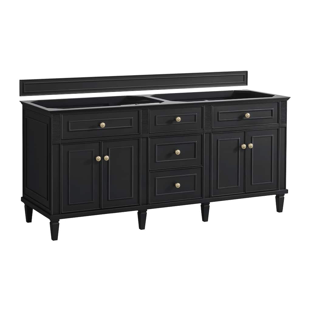 James Martin Vanities 424-V72 Lorelai 72" Single Basin Wood Vanity
