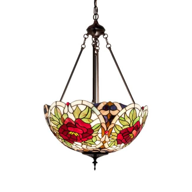 Meyda Tiffany 232775 3 Light 20" Wide Pendant - Mahogany Bronze