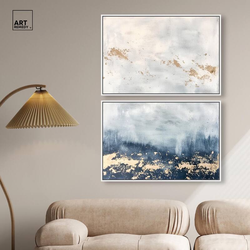 Inner Cosmos II Canvas Set of 2 by Art Remedy