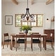 preview thumbnail 7 of 6, Tiffany-Style Victorian-Design 5-light Dark Bronze Pendant