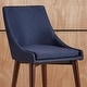 preview thumbnail 10 of 28, Sasha Espresso Barrel Back Counter Stools (Set of 2) iNSPIRE Q Modern
