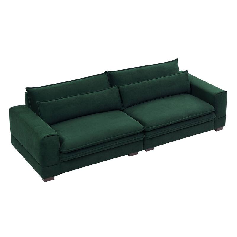 104.72'' Mid-Century Sofa Couch Modern Upholstered Couch