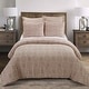preview thumbnail 2 of 8, Leon Comforter Set from Your Lifestyle by Donna Sharp Blush - King/King Sham