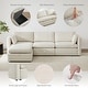preview thumbnail 7 of 179, Mia Oversized Modular Sectional Fabric Sofa