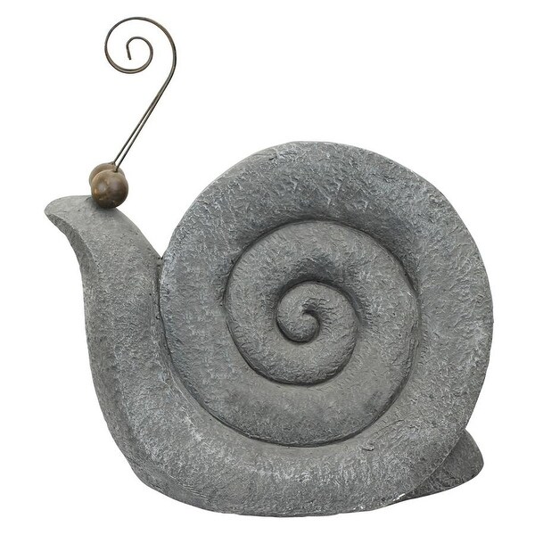 Design Toscano At a Snail's Pace Garden Gastropod Statues: Large
