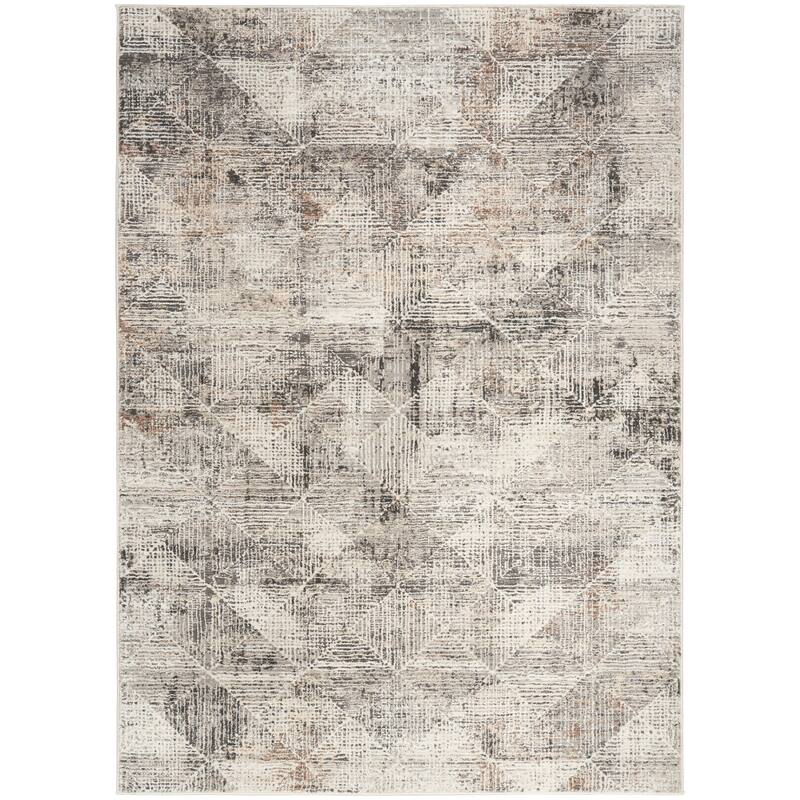 Nourison Eco-Friendly Indoor Abstract Area Rug - Ivory/Multicolor - 6' x 9' - Rectangle