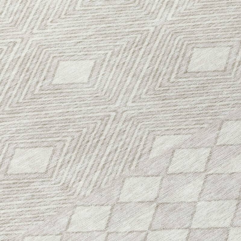 Machine Washable Indoor/ Outdoor Chantille Moroccan Boho Rug