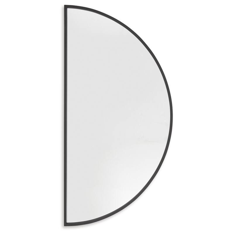 Signature Design by Ashley Denlow Black Accent Mirror - 50" W x 1" D x 25.13" H