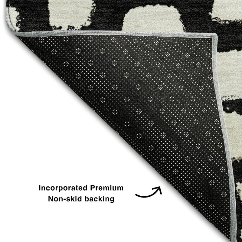 Premium Washable Super Soft Contemporary Cobble Mayfield Rug