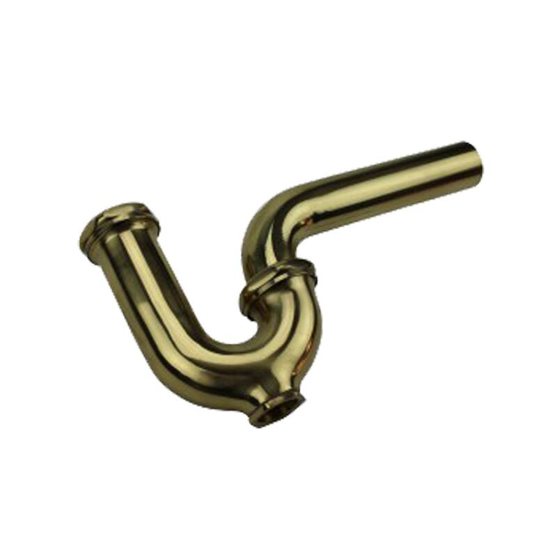 White Ceramic Wall Mount Sink Cloakroom 19" with 4" Brass Centerset Faucet, P-Trap, Drain, and Overflow Renovators Supply