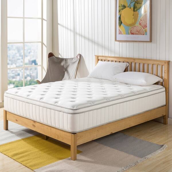 Shop 12 Inch Pocket Spring Mattress Crown Comfort On Sale