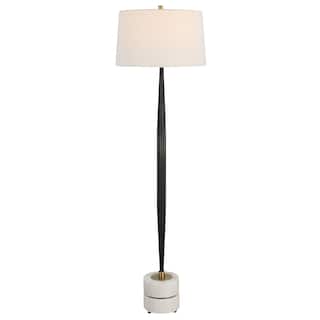 Uttermost Miraz Iron Floor Lamp - 19" dia x 65.75"