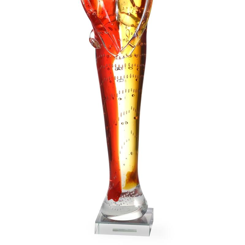 Couple Handcrafted Art Glass Figurine