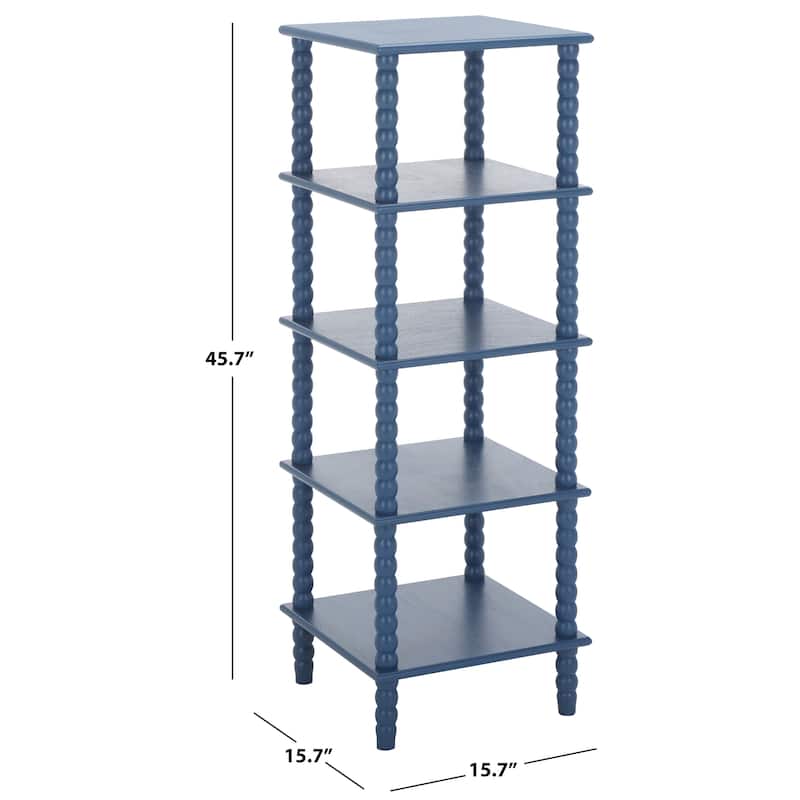 SAFAVIEH Dilyn 5-Tier Shelving Unit - 16"W x 16"D x 46"H