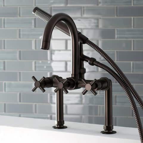 Concord 7-Inch Deck Mount Clawfoot Tub Faucet