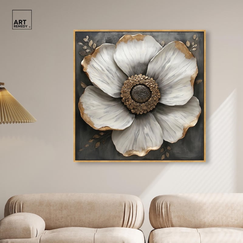 Sculpted Sepals I Canvas by Art Remedy