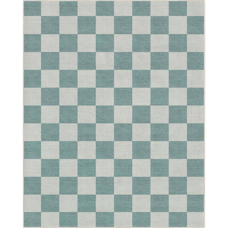 Well Woven Apollo Square Modern Geometric Flat-Weave Area Rug