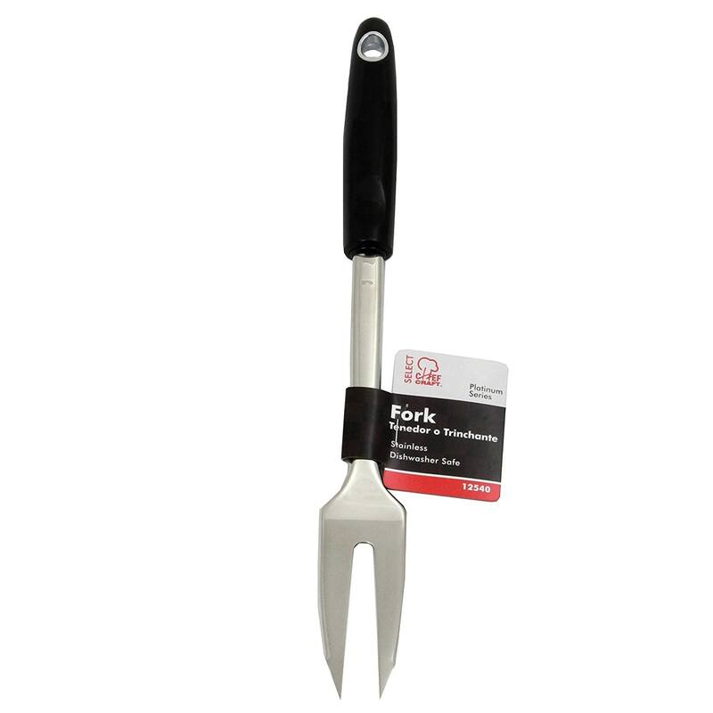 Chef Craft 13" Heavy Duty Stainless Steel Serving Turner Fork