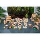 preview thumbnail 5 of 6, TickiT Wooden Minibeast Blocks - Set of 15 - Natural