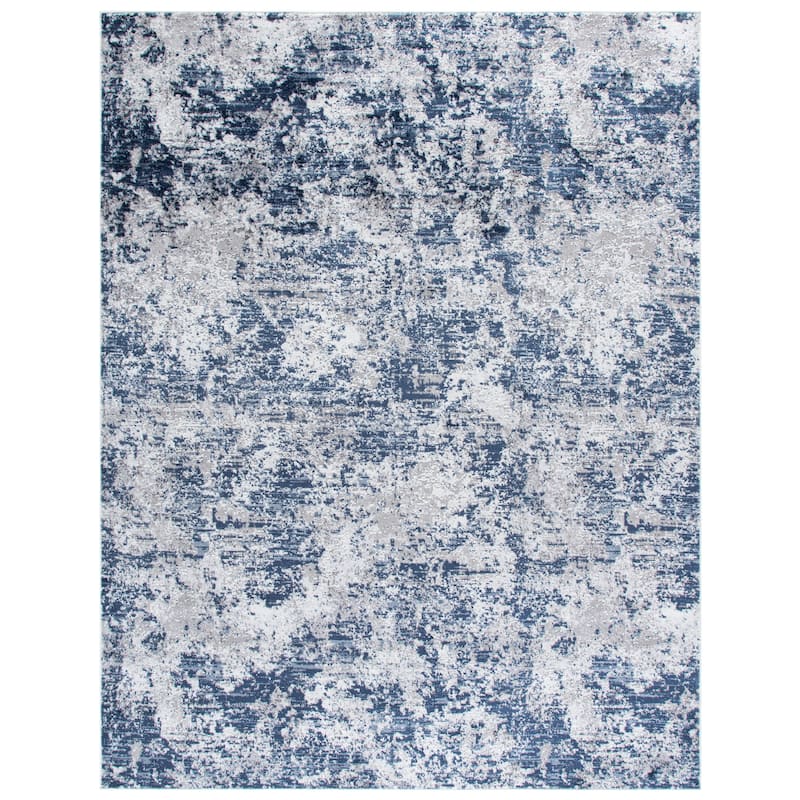 SAFAVIEH Amelia Madlaina Abstract Rug - 11' x 15' - Ivory/Navy