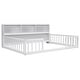 preview thumbnail 22 of 66, Wooden bed floor bed with bedside bookcase and shelves