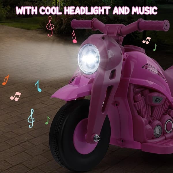 dimension image slide 0 of 3, Kids Motorcycle with Bubble Function