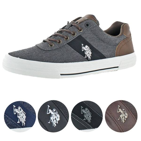 Shop U S Polo Assn Helm Men S Low Top Fashion Boat Shoe Sneakers